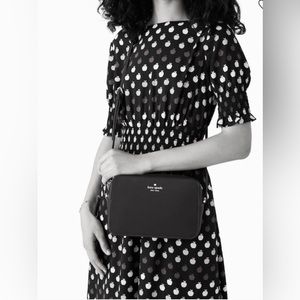 Late Spade mini camera bag nylon